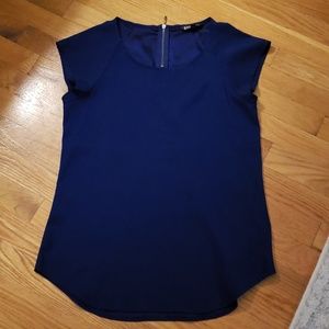 Royal Blue Express Silky Top